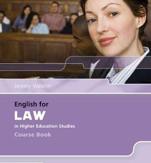 ENGLISH FOR LAW SB (+ CD)