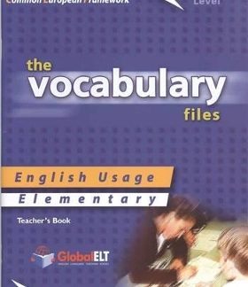 VOCABULARY FILES A1 TCHR'S