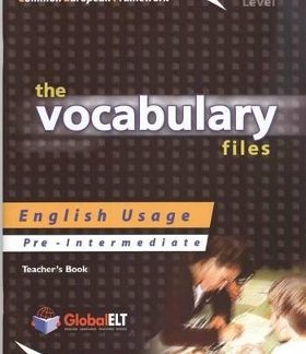 VOCABULARY FILES A2 TCHR'S