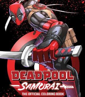 DEADPOOL SAMURAI COLORING PA