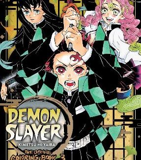 DEMON SLAYER COLORING BOOK 3PA