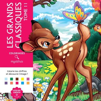 COLORIAGES MYSTÈRES DISNEY - LES GRANDS CLASSIQUES :TOME 11