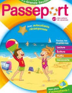 PASSEPORT MATERNELLE - DE LA MOYENNE SECTION À LA GRANDE SECTION (4-5 ANS) CAHIER DE VACANCES 2025