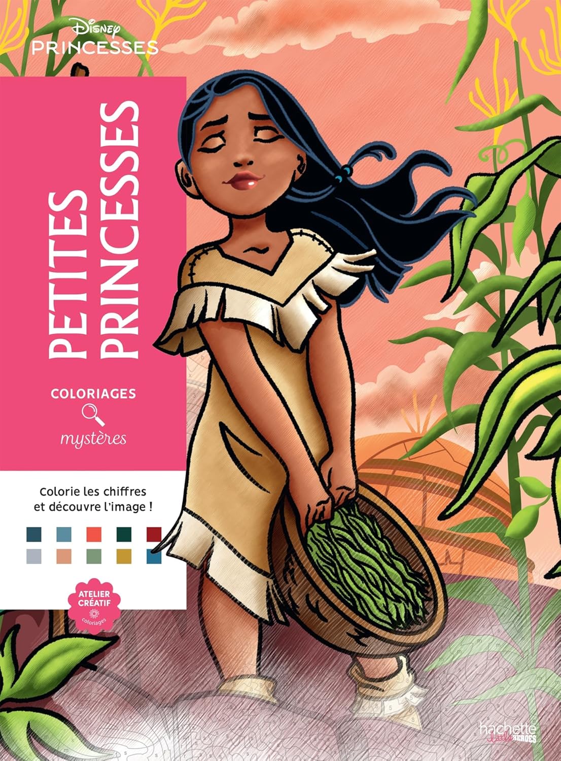 COLORIAGES MYSTÈRES DISNEY - PETITES PRINCESSES