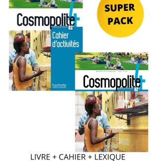 COSMOPOLITE 4 SUPER PACK (LIVRE + CAHIER + LEXIQUE + CADEAU SURPRISE)