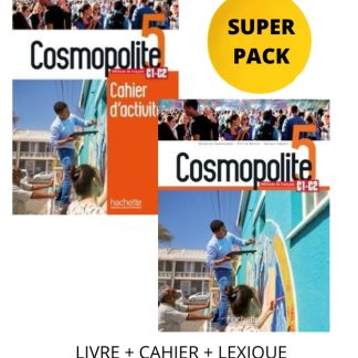 COSMOPOLITE 5 SUPER PACK (LIVRE + CAHIER + LEXIQUE + CADEAU SURPRISE)