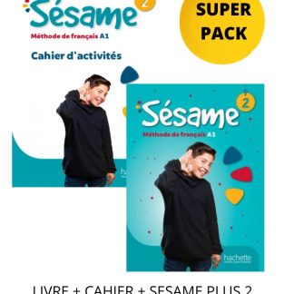 SESAME 2 SUPER PACK (LIVRE + CAHIER + SESAME PLUS 2 + CADEAU SURPRISE)
