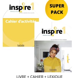 INSPIRE 1 SUPER PACK (LIVRE + CAHIER + LEXIQUE + CADEAU SURPRISE)