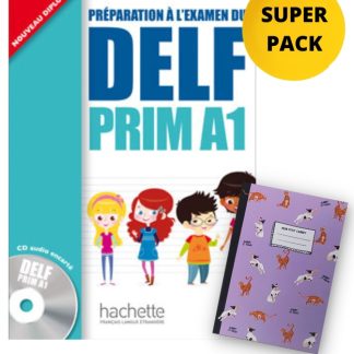 DELF PRIM A1 SUPER PACK (+ MON PETIT CARNET + STICKERS)