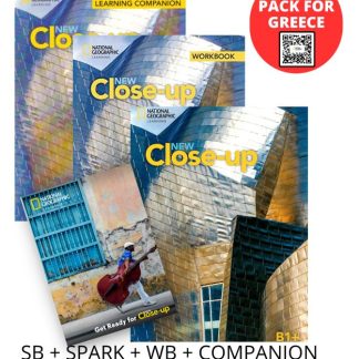 NEW CLOSE-UP B1+ SUPER PACK FOR GREECE (SB + SPARK + WB + COMPANION & TESTBOOK & NOTEBOOK)