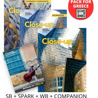 NEW CLOSE-UP B2 SUPER PACK FOR GREECE (SB + SPARK + WB + COMPANION & TESTBOOK & NOTEBOOK)