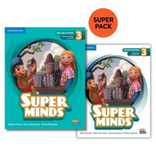 SUPER MINDS 3 SUPER PACK 1 (SB + WB + WORDLIST) 2ND ED