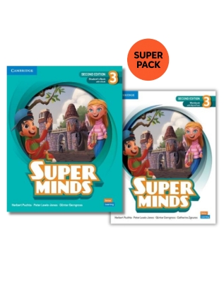 SUPER MINDS 3 SUPER PACK 1 (SB + WB + WORDLIST) 2ND ED