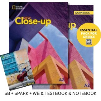 NEW CLOSE-UP A2 ESSENTIAL PACK FOR GREECE (SB + SPARK + WB & TESTBOOK & NOTEBOOK)