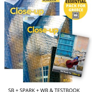 NEW CLOSE-UP B1+ ESSENTIAL PACK FOR GREECE (SB + SPARK + WB & TESTBOOK & NOTEBOOK)