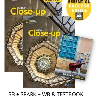 NEW CLOSE-UP B2+ ESSENTIAL PACK FOR GREECE (SB + SPARK + WB & TESTBOOK & NOTEBOOK)