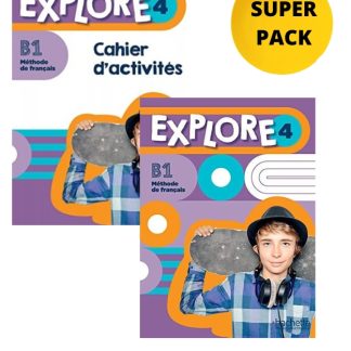 EXPLORE 4 SUPER PACK (LIVRE + CAHIER + CADEAU SURPRISE)