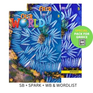 OUR WORLD 5 SPECIAL PACK FOR GREECE (SB + SPARK + WB & WORDLIST) BRIT. ED 2ND ED