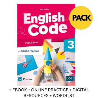 ENGLISH CODE 3 SB PACK (+ EBOOK + ONLINE PRACTICE + DIGITAL RESOURCES + WORDLIST)