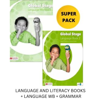 GLOBAL STAGE 2 SUPER PACK (LANGUAGE AND LITERACY BOOKS + LANGUAGE WB + GRAMMAR)