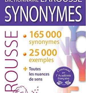 LAROUSSE DICTIONNAIRE POCHE SYNONYMES 2020 POCHE