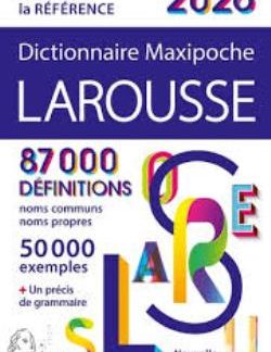 LAROUSSE MAXIPOCHE 2026