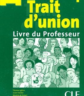 TRAIT D'UNION 1 PROFESSEUR