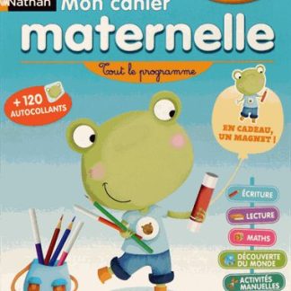 MON CAHIER D'ECOLE MATERNELLE MOYENNE SECTION (4-5 ANS)