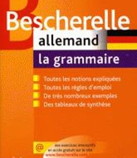BESCHERELLE LA GRAMMAIRE ALLEMAND N/E FL