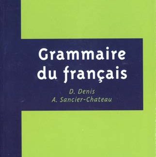 GRAMMAIRE DU FRANÇAIS PB