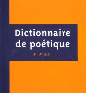 DICTIONNAIRE DE POETIQUE PB A FORMAT