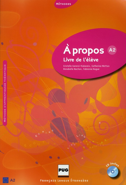 A PROPOS A2 METHODE (+ CD)