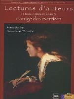 LECTURES D'AUTEURS CORRIGES