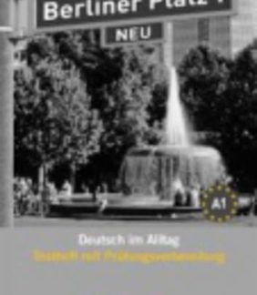 BERLINER PLATZ 1 TESTBUCH (+ CD) NEU