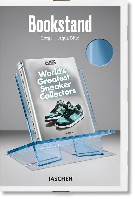 TASCHEN OBJECT : BOOKSTAND, AQUA BLUE, LARGE