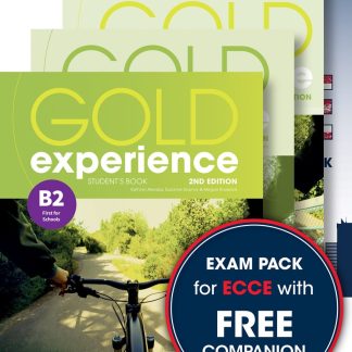 EXAM PACK ECCE: GOLD EXPERIENCE B2 SB WITH APP + WB + COMPANION + YORK EXAM SKILLS FOR ECCE