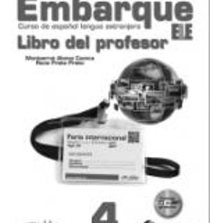 EMBARQUE 4 PROFESOR (+ CD)