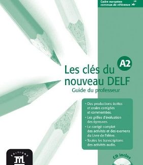 LES CLES NOUVEAU DELF A2 GUIDE PEDAGOGIQUE (+ CD)