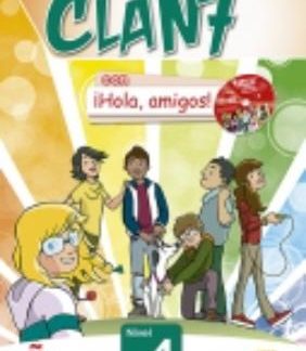 CLAN 7 HOLA AMIGOS 4 ALUMNO (+ CD-ROM)