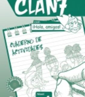 CLAN 7 HOLA AMIGOS 4 EJERCICIOS