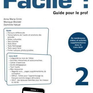 FACILE PLUS 2 GUIDE PEDAGOGIQUE (+ CD)