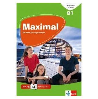 MAXIMAL B1 KURSBUCH (+MIT AUDIOS UND VIDEOS ONLINE+KLETT BOOK-APP)