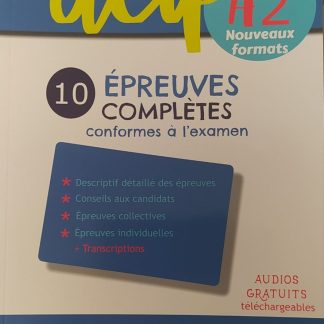 NOUVEAU DELF JUNIOR A2 10 EPREUVES COMPLETES