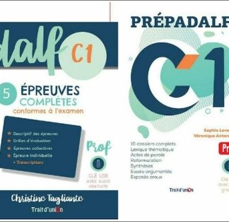 PREPADALF C2 LE PACK( CORRIGES) PROF.