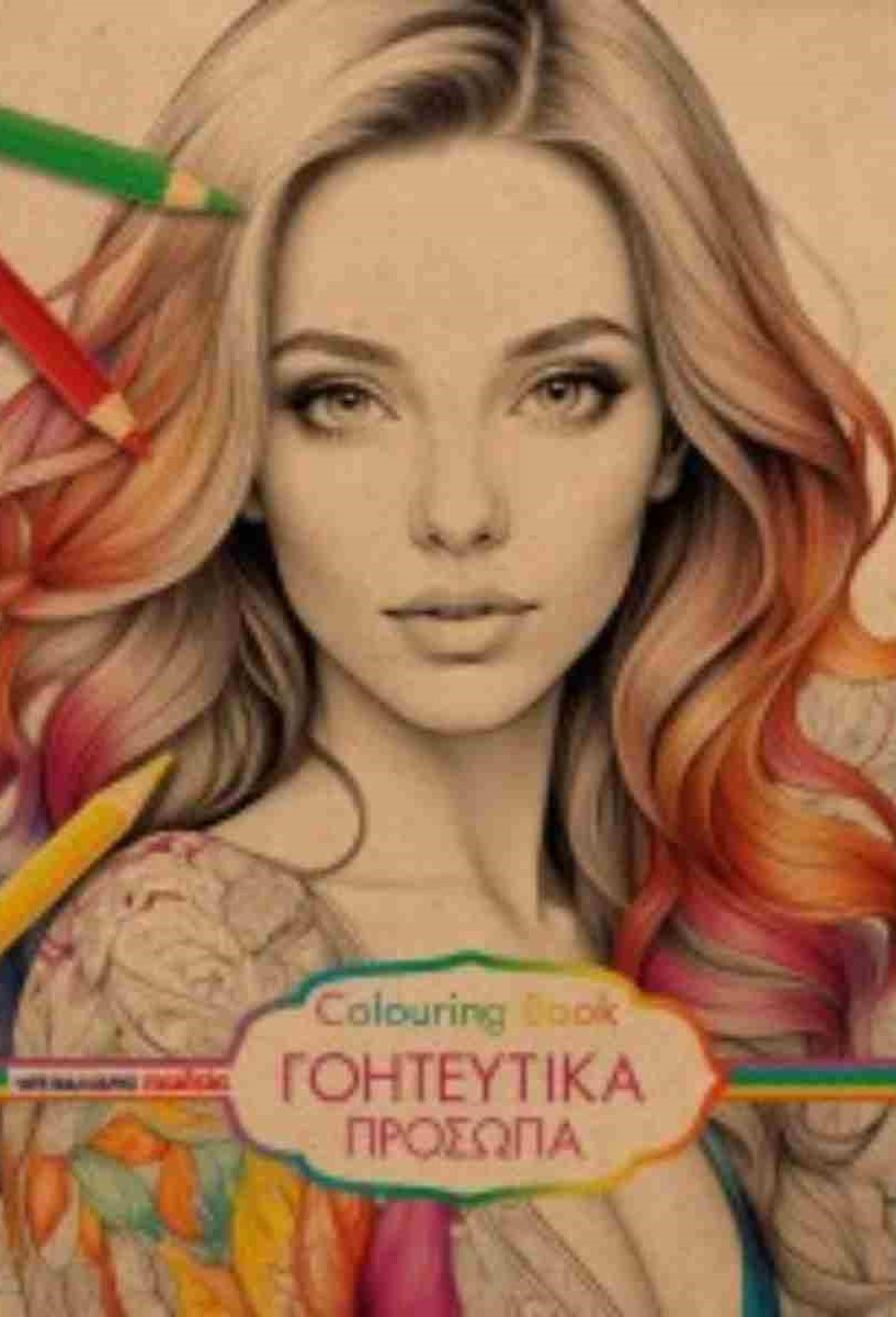 COLOURING BOOK - ΓΟΗΤΕΥΤΙΚΑ ΠΡΟΣΩΠΑ