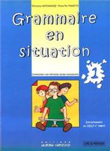 GRAMMAIRE EN SITUATION 1 PROFESSEUR N/E
