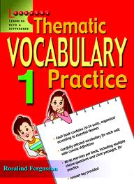 THEMATIC VOCABULARY PRACTICE 1 PB