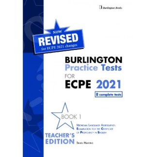 BURLINGTON PRACTICE TESTS MICHIGAN ECPE 1 TCHR'S 2021