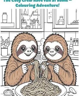 THE COSY CREW HAVE FUN AT HOME COLOURING ADVENTURE!