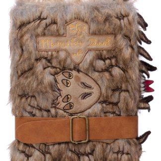 HARRY POTTER : MONSTER BOOK OF MONSTERS PLUSH JOURNAL HC CLOTH